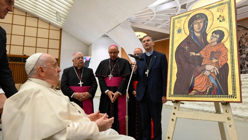 Аўдыенцыя для арганізатараў Сусветных дзён моладзі ў Лісабоне