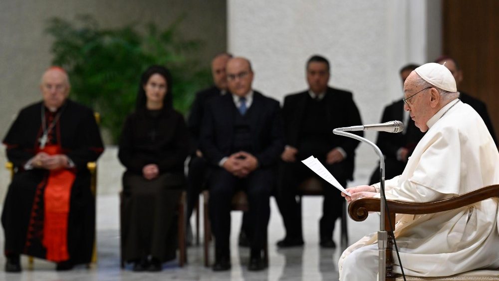 Papa em audiência às delegações de Rieti e Piemonte