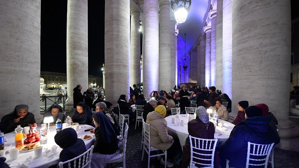 Um jantar de caridade