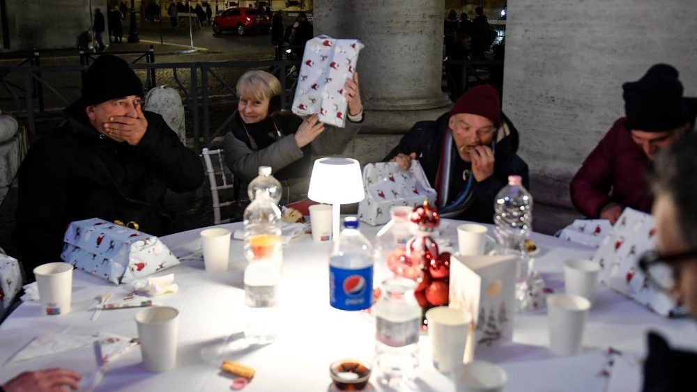 Um jantar de caridade