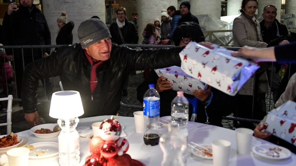 Um jantar de caridade