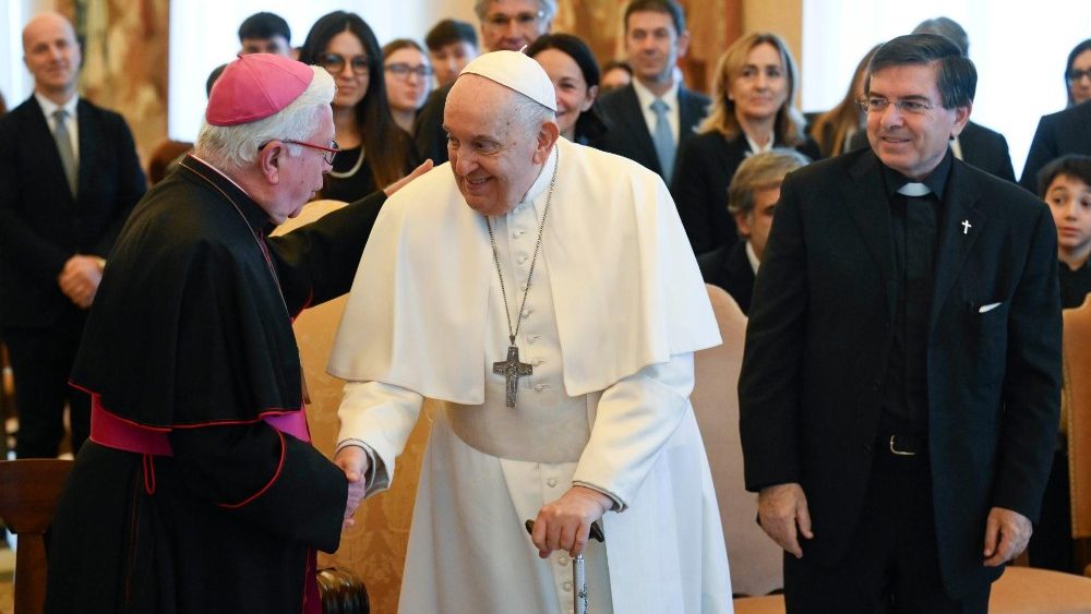 Аўдыенцыя для дэлегацыі шпіталя імя Франчэска Міулі