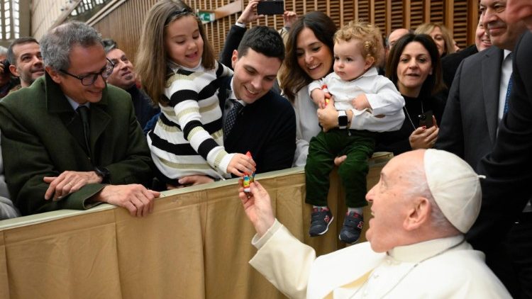 Vatikáni alkalmazottak találkoznak a Szentatyával 