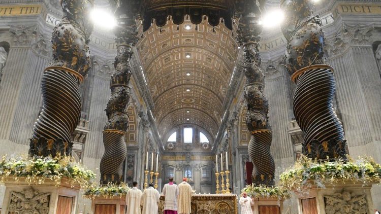 Santa misa en la Solemnidad de Santa María Madre de Dios - 1 de enero de 2024.