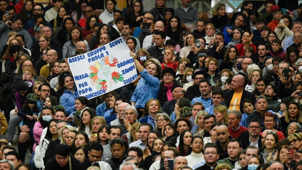 Audiência Geral com o Papa Francisco nesta quarta-feira, 03/01