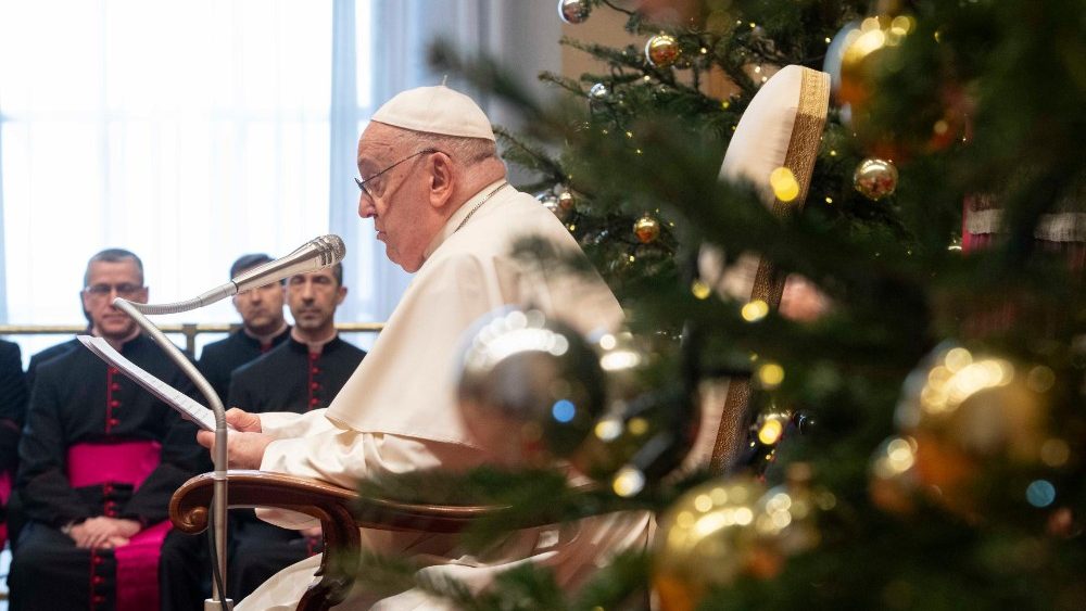 Сустрэча з дыпламатычным корпусам, акрэдытаваным пры Апостальскай Сталіцы
