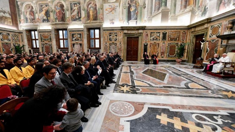 Encontro com os membros da Associação Esportiva Athletica Vaticana
