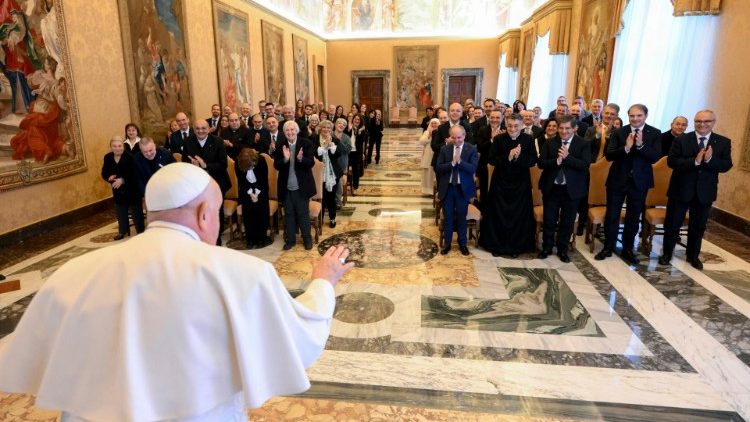 Die Audienz im Vatikan