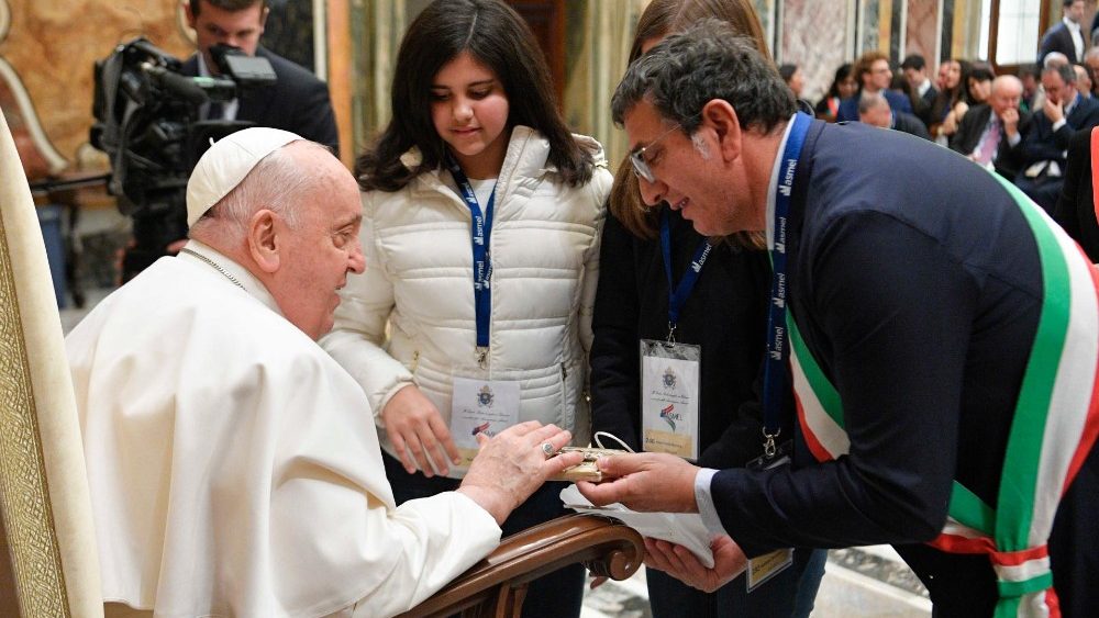 Аўдыенцыя для дэлегацыі італьянскай Асацыяцыі па спрыянні субсідыярнасці і мадэрнізацыі органаў самакіравання
