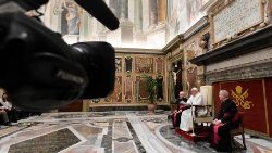 Аўдыенцыя для журналістаў, акрэдытаваных пры Ватыкане