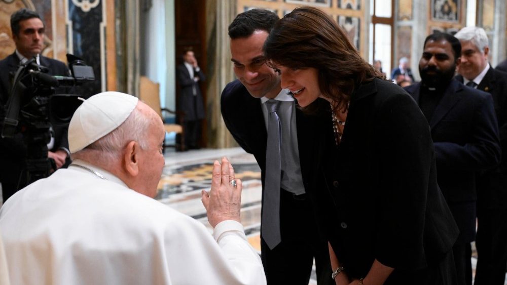 Аўдыенцыя для суддзяў і супрацоўнікаў Трыбунала Рымскай Роты