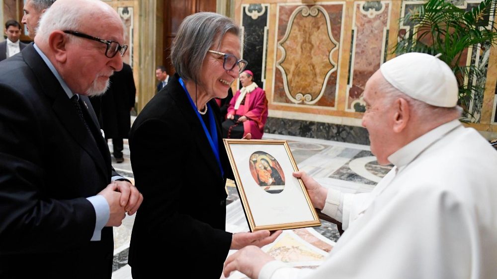 Аўдыенцыя для суддзяў і супрацоўнікаў Трыбунала Рымскай Роты