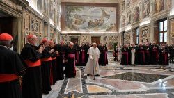 Papieska audiencja  członków Dykasterii Nauki Wiary