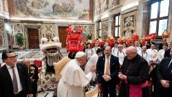 ĐTC Phanxicô gặp gỡ phái đoàn Liên đoàn Quốc gia Ý-Trung Quốc