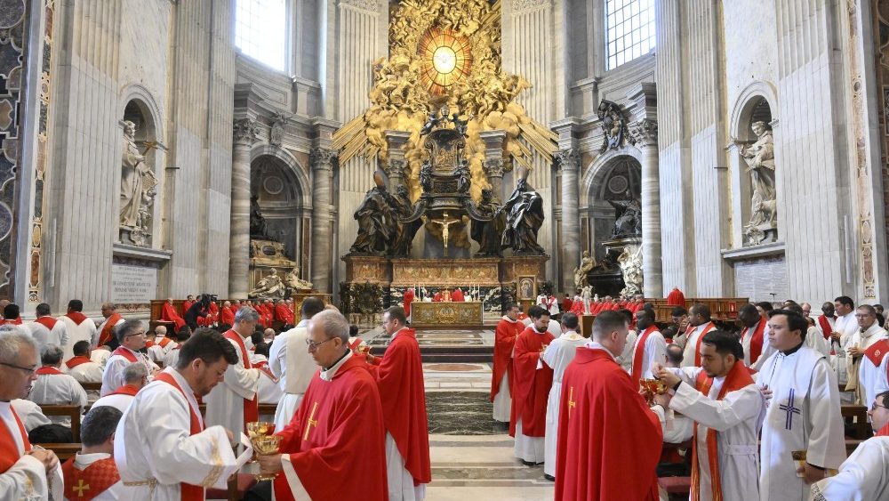 Імша з нагоды адкрыцця міжнароднай канферэнцыі па бесперапыннай адукацыі святароў