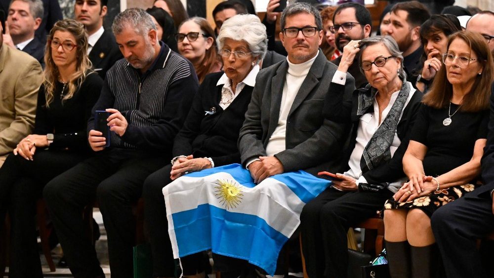 Аўдыенцыя для пілігрымаў з Аргенціны 