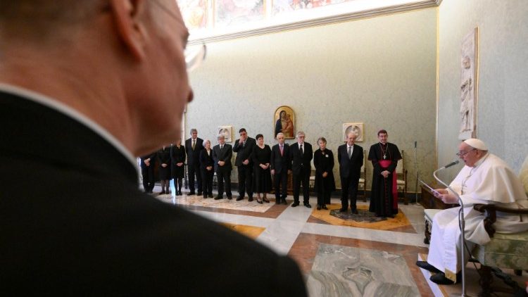 Die Audienz im Vatikan