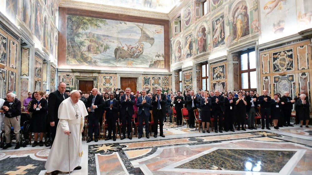 Audiência do Papa aos participantes do Convênio “Vulnerabilidade e comunidade entre acolhimento e inclusão” (Vatican Media)