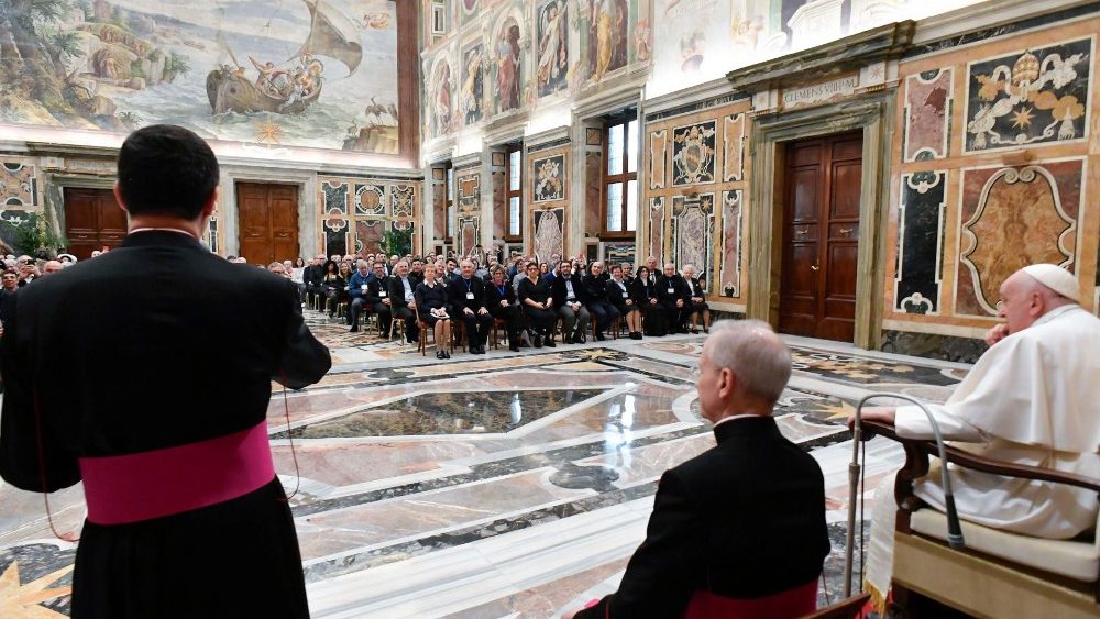 Audiência do Papa aos participantes do Convênio “Vulnerabilidade e comunidade entre acolhimento e inclusão” (Vatican Media)