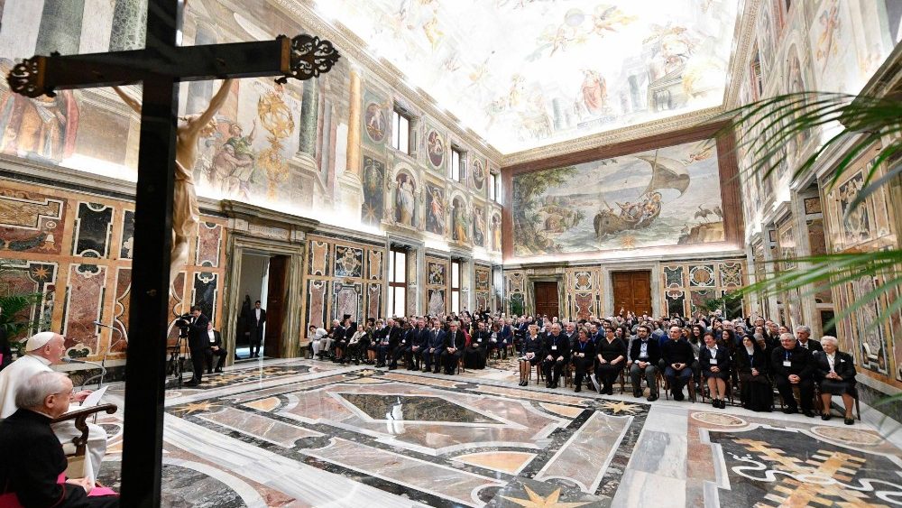 Audiência do Papa aos participantes do Convênio “Vulnerabilidade e comunidade entre acolhimento e inclusão” (Vatican Media)