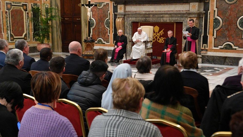 Audiência do Papa aos participantes do Convênio “Vulnerabilidade e comunidade entre acolhimento e inclusão” (Vatican Media)