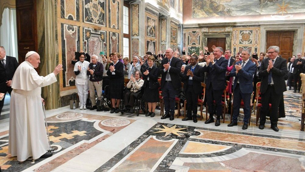 Audiência do Papa aos participantes do Convênio “Vulnerabilidade e comunidade entre acolhimento e inclusão” (Vatican Media)