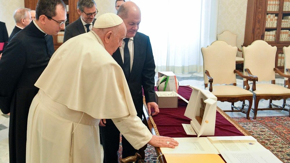 Аўдыенцыя для Канцлера Германіі Олафа Шольца