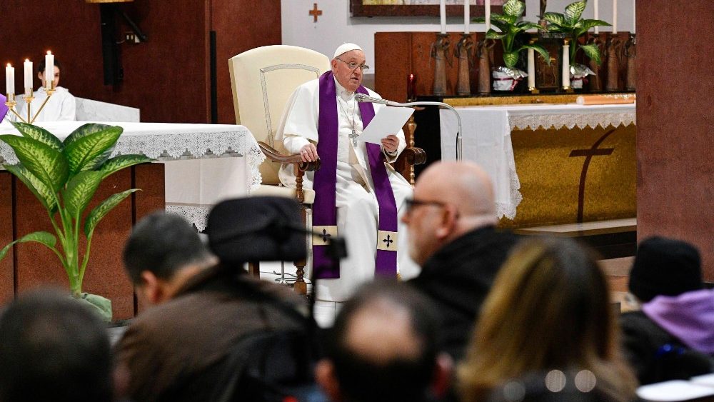 A Celebração da Penitência foi realizada na paróquia de São Pio V, em Roma
