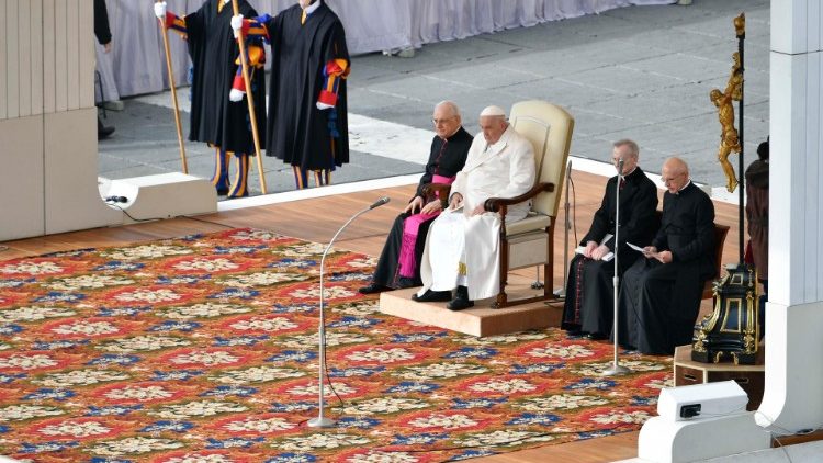 Общая аудиенция в Ватикане 13 марта 2024 г.