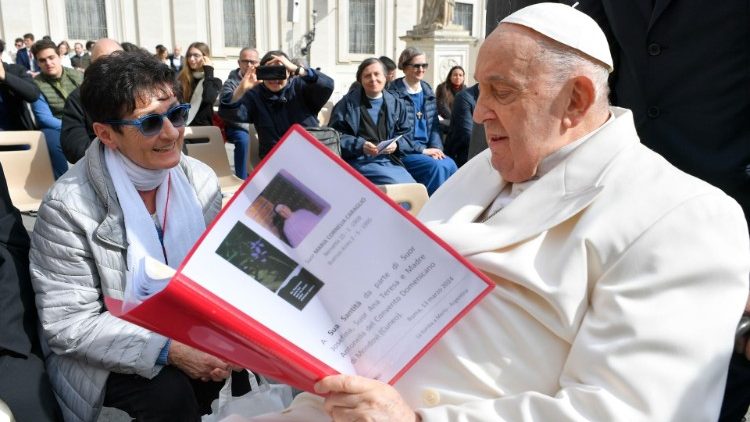 L'incontro all'udienza generale