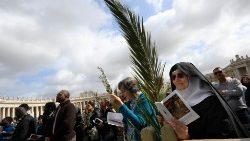 O início da Semana Santa no Vaticano