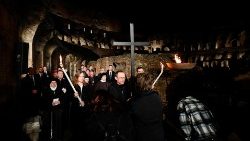 Calea Crucii la Colosseum în Vinerea Sfântă din 2024