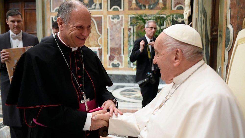 Papa recebe membros da Fundação Santa Ângela Mérici, de Siracusa