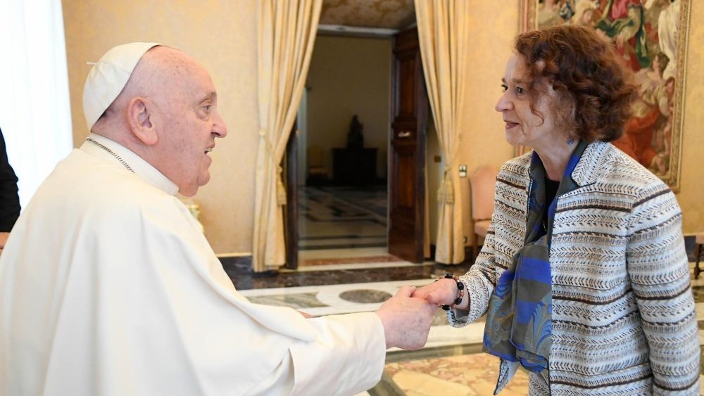 Аўдыенцыя для членаў Папскага камітэта гістарычных навук