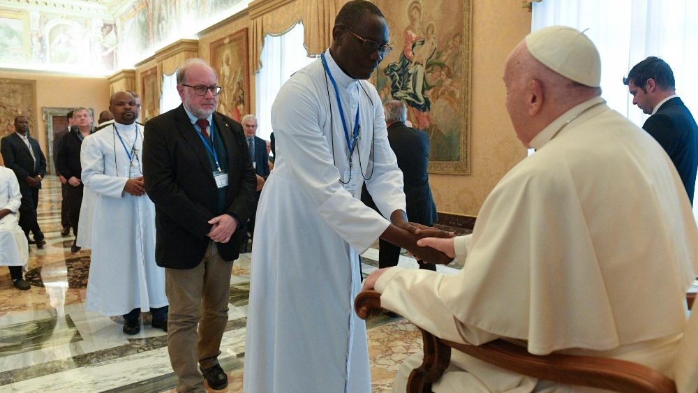 Аўдыенцыя для Братоў хрысціянскай адукацыі з Плаэрмеля