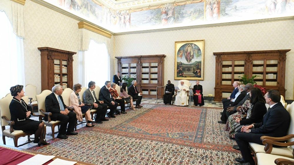 Аўдыенцыя для кіраўніцтва руху Equipes Notre-Dame