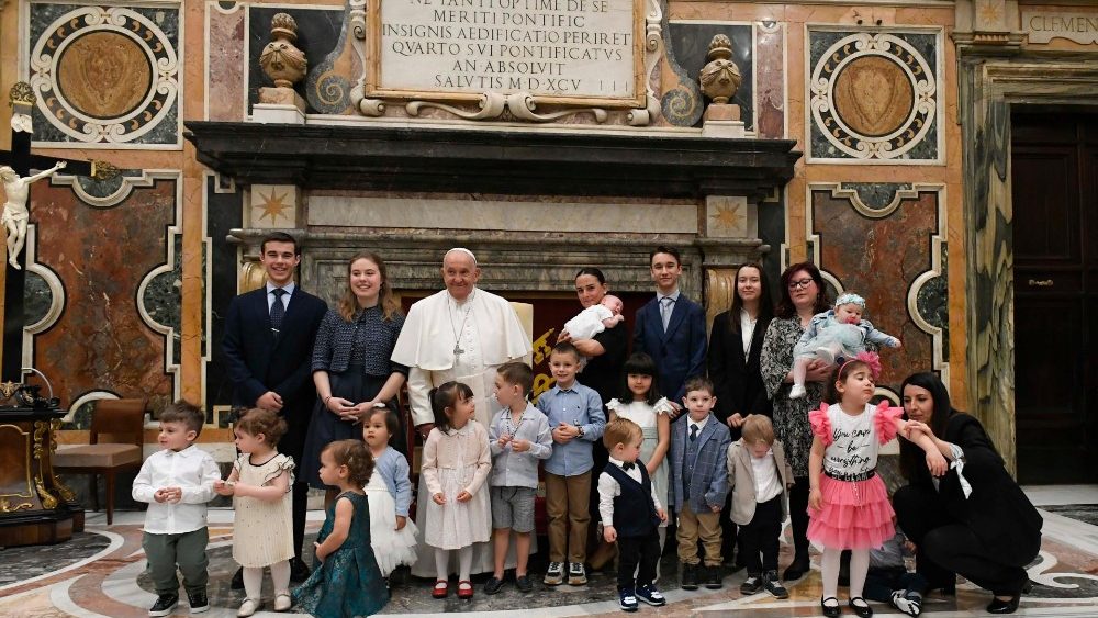 Аўдыенцыя для членаў Папскай швейцарскай гвардыі