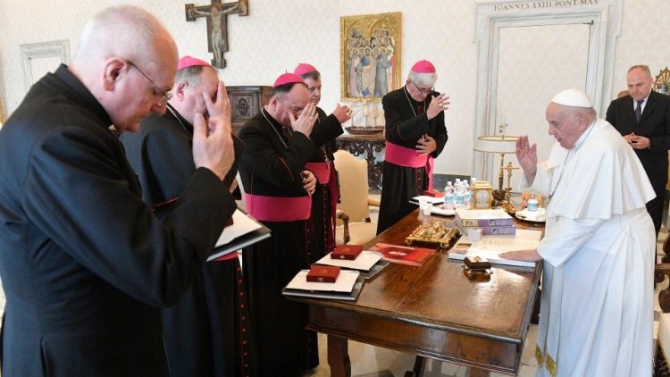 I vescovi della Bosnia Erzegovina in visita ad Limina