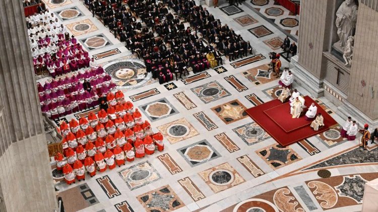 Pope Francis celebrates Vespers on the Solemnity of the Ascension