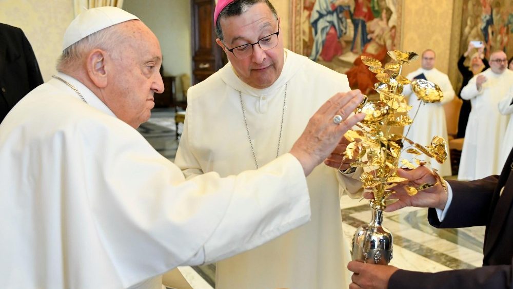 Аўдыенцыя для супольнасці абацтва Монтэверджынэ