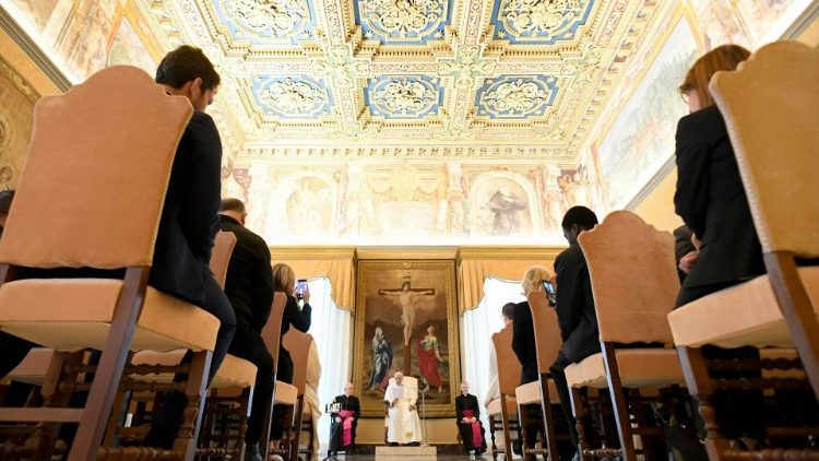 I monaci di Montevergine in udienza dal Papa