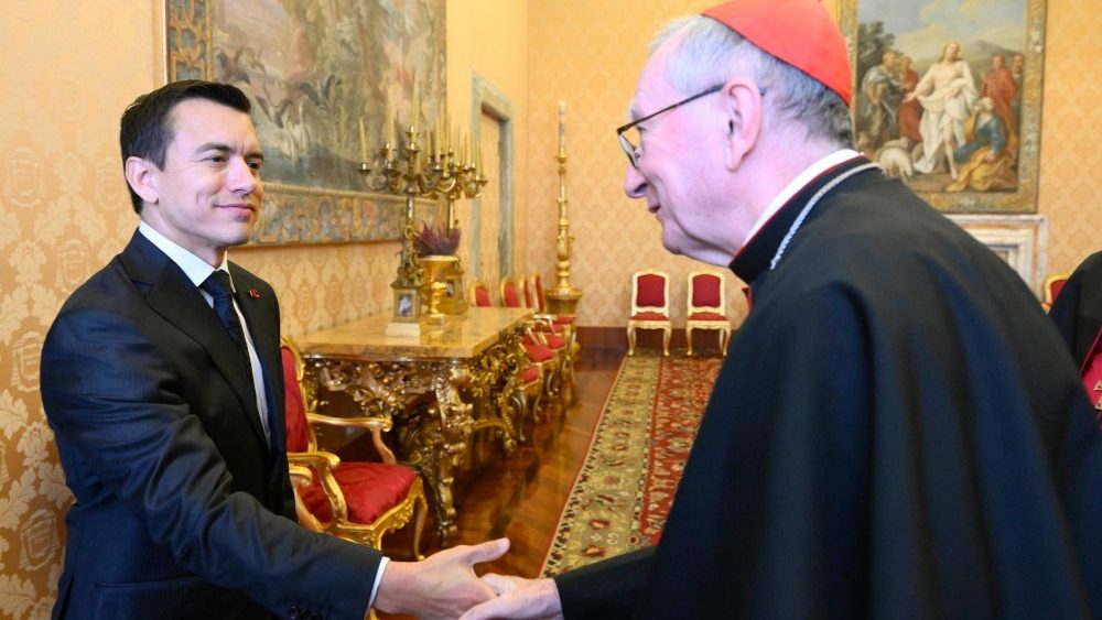 Візіт Прэзідэнта Эквадора ў Ватыкан