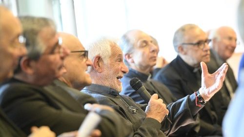 Пантыфік сустрэўся з найстарэйшымі рымскімі святарамі