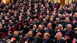 Падчас сустрэчы Францішка з італьянскім епіскапатам