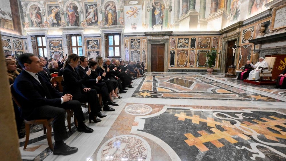 Francisco com os participantes do Congresso "AEXPI"
