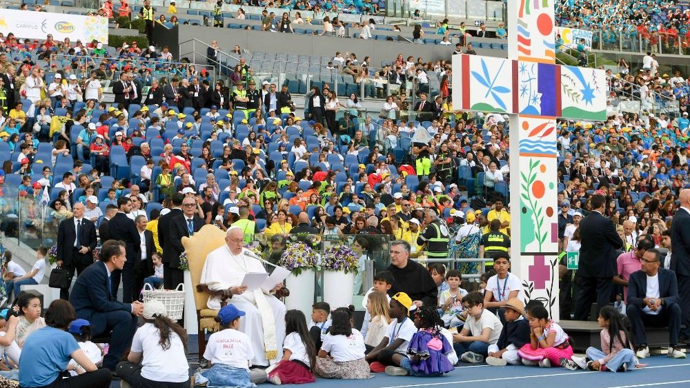 2024.05.25 Incontro con i Bambini - Stadio Olimpico