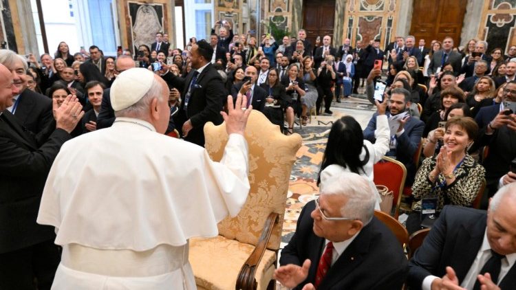 Die Audienz im Vatikan