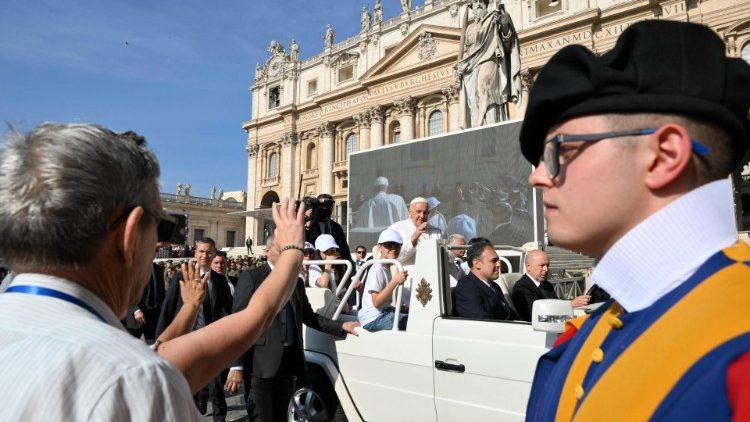 Eindrücke von der Generalaudienz