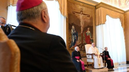 Францішак будучым нунцыям: спрыяць дыялогу і бараніць ахвяр вайны