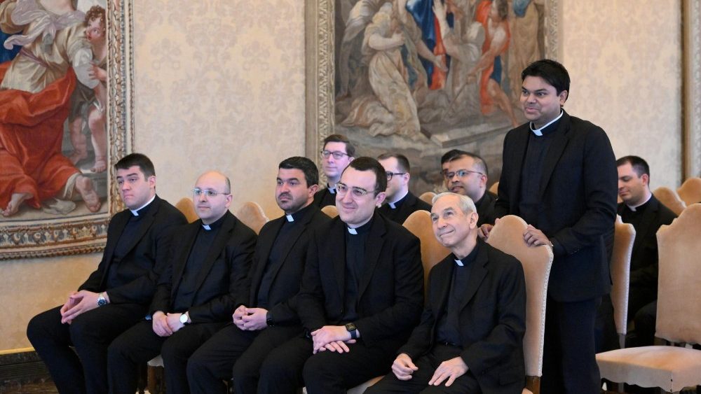 Аўдыенцыя для супольнасці Папскай касцёльнай акадэміі